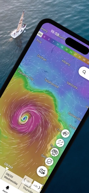 Screenshot of Windfinder: Wind & Weather map