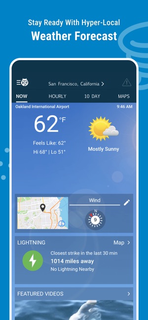 Screenshot of WeatherBug – Weather Forecast