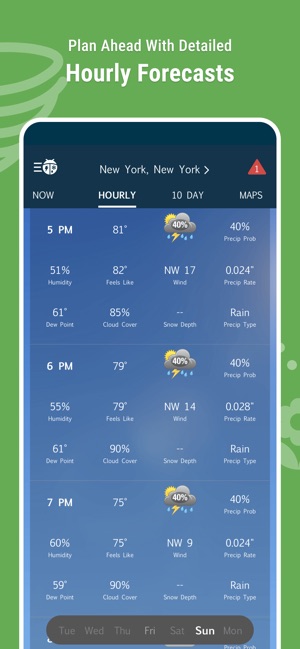 Screenshot of WeatherBug – Weather Forecast