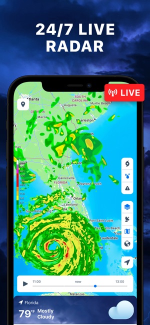 Screenshot of Storm Tracker°