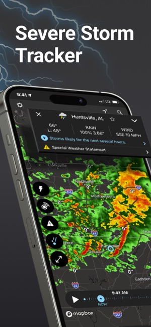 Screenshot of Storm Radar: Weather Tracker