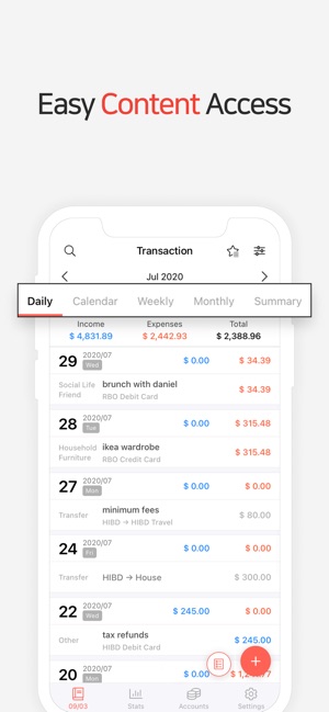 Screenshot of Money Manager Expense & Budget