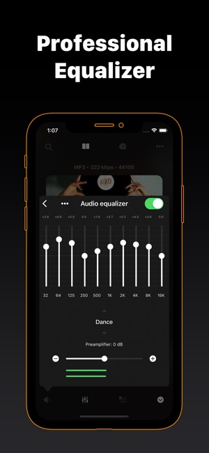 Screenshot of Flacbox: Hi-Res Music Player