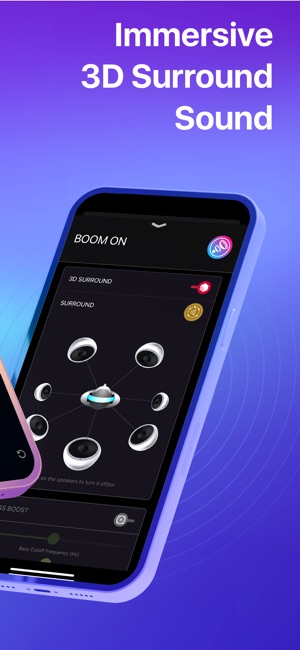 Screenshot of Boom: Bass Booster & Equalizer