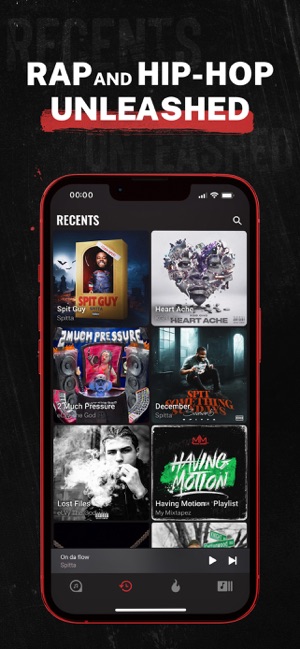 Screenshot of My Mixtapez: Rap & Hip Hop