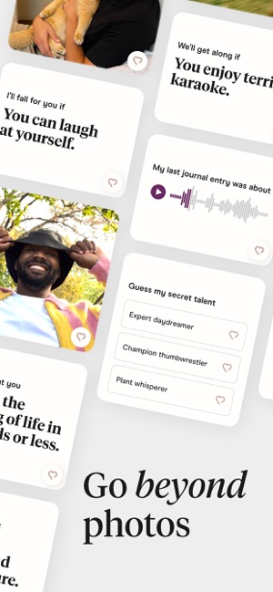 Screenshot of Hinge Dating App: Match & Meet