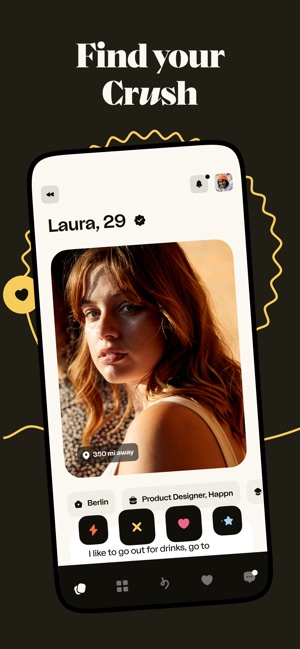 Screenshot of happn: Dating, Chat & Meet