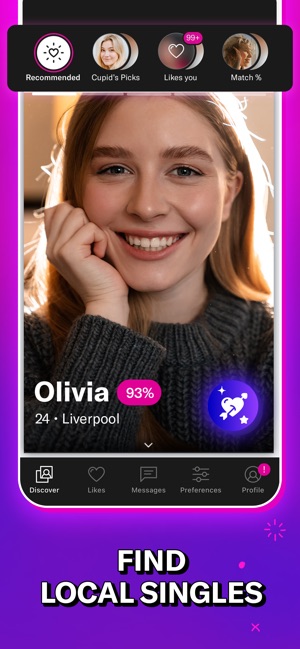 Screenshot of OkCupid: Online Dating App