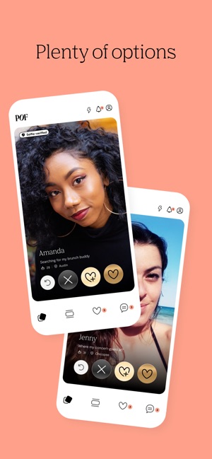 Screenshot of Plenty of Fish Dating App