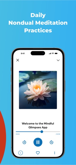 Screenshot of Mindful Glimpses: Meditation