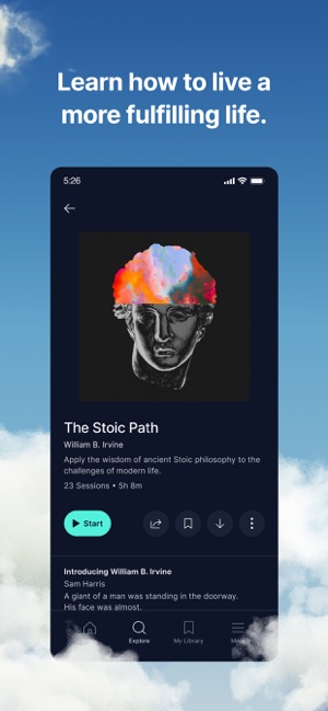 Screenshot of Waking Up: Meditation & Wisdom