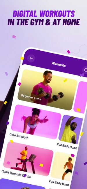 Screenshot of Planet Fitness Workouts – Your Pocket Gym
