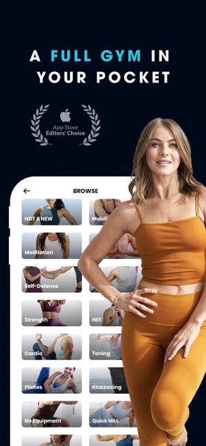 Screenshot of FitOn: Premium Workouts Without the Premium Price