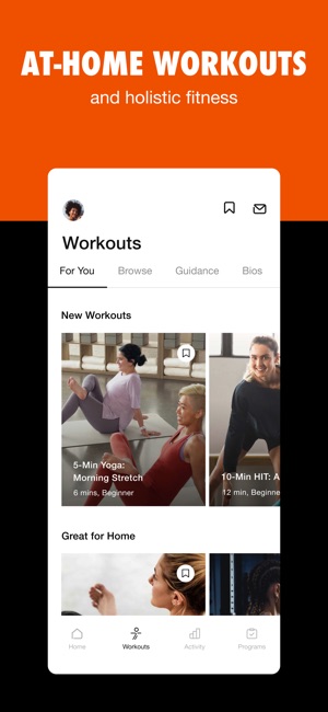 Screenshot of Nike Training Club: Professional Quality, Zero Cost