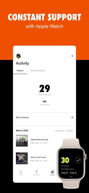 Screenshot of Nike Training Club: Professional Quality, Zero Cost