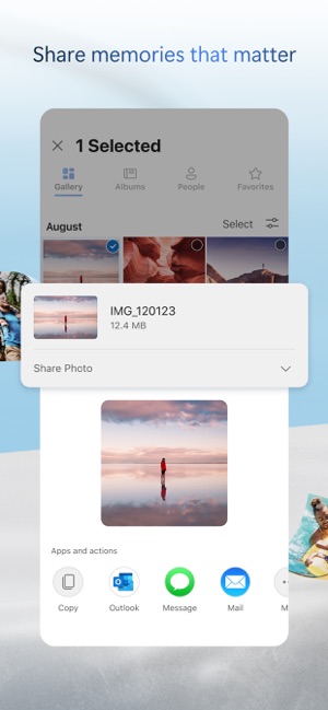 Screenshot of Microsoft OneDrive