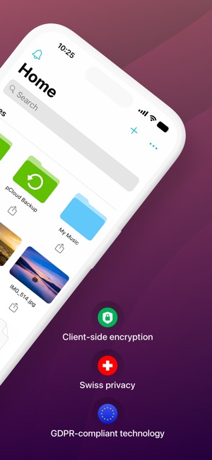 Screenshot of pCloud - Cloud Storage