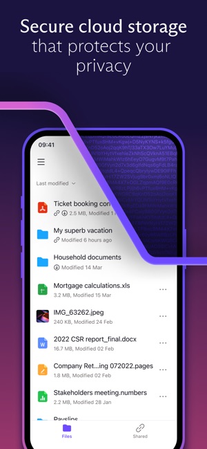 Screenshot of Proton Drive: Cloud Storage