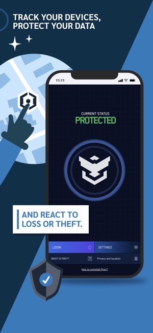 Screenshot of Prey Find My Phone & Security
