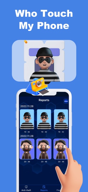 Screenshot of WTMP - Who unlocked my phone?