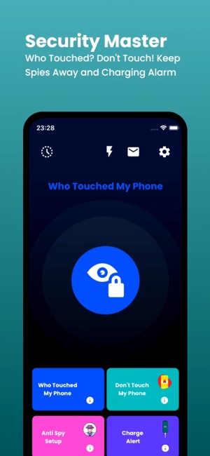 Screenshot of Who Touched My Phone: Anti Spy