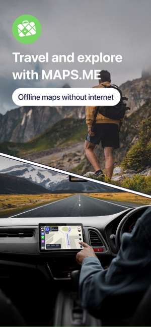 Screenshot of MAPS.ME: Offline Maps, GPS Nav