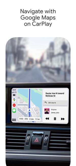 Screenshot of Google Maps