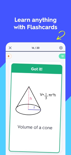 Screenshot of Quizlet: Study with Flashcards