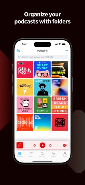 Screenshot of Pocket Casts: Podcast Player