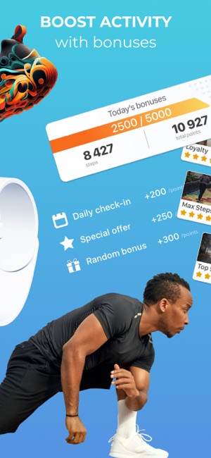Screenshot of Cash for Steps: Make Money