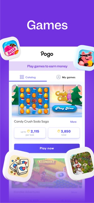 Screenshot of Pogo: Earn Cash & Rewards