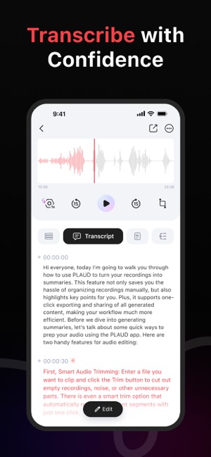 Screenshot of PLAUD: AI Voice Recorder