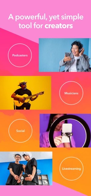 Screenshot of Dolby On: Record Audio & Video