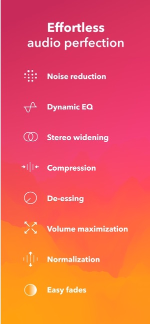Screenshot of Dolby On: Record Audio & Video
