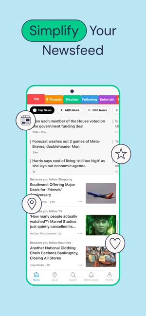 Screenshot of SmartNews: News That Matters