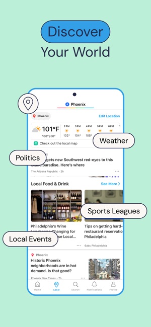 Screenshot of SmartNews: News That Matters