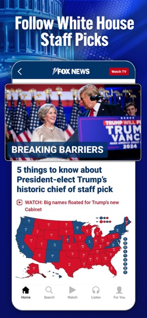 Screenshot of Fox News: US & World Headlines