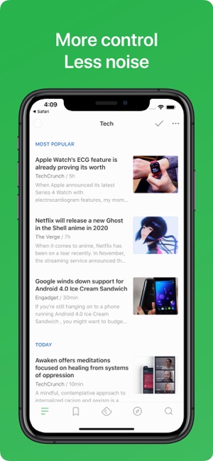 Screenshot of Feedly - Smart News Reader