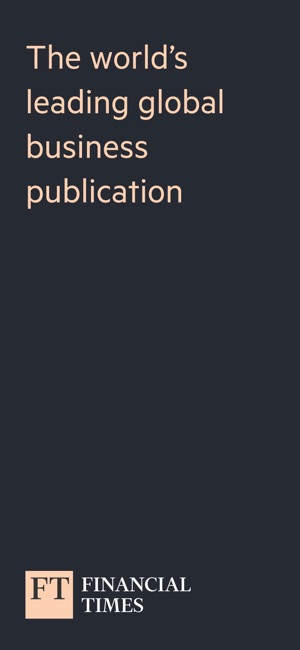 Screenshot of Financial Times: Business News
