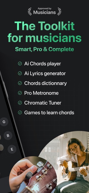 Screenshot of Tuner Pro: Tuning Guitar Tune