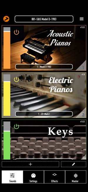 Screenshot of Numa Player
