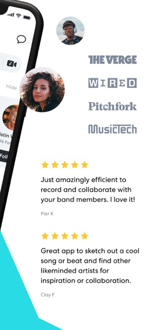 Screenshot of BandLab – Music Making Studio