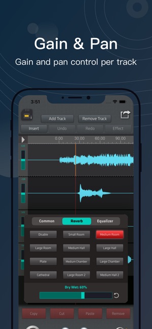 Screenshot of SoundLab - Audio Editor