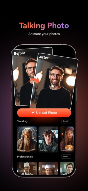 Screenshot of AI Video Generator - Virbo