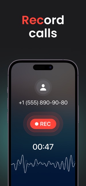 Screenshot of Call Recorder: Voice Memos App