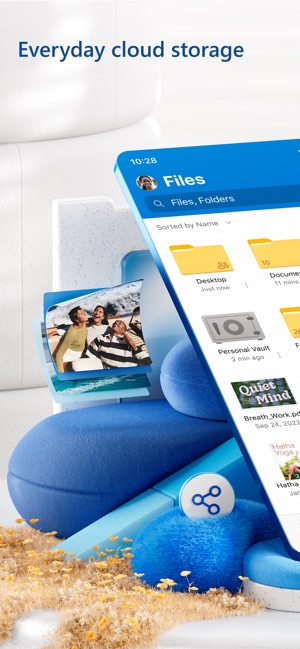 Screenshot of Microsoft OneDrive