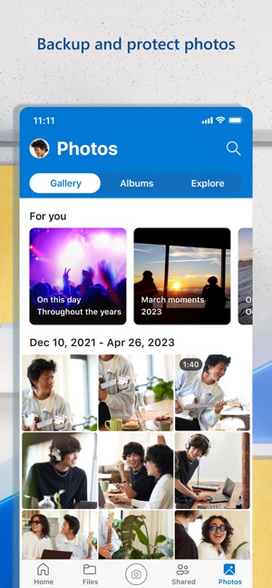 Screenshot of Microsoft OneDrive