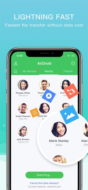 Screenshot of AirDroid - File Transfer&Share