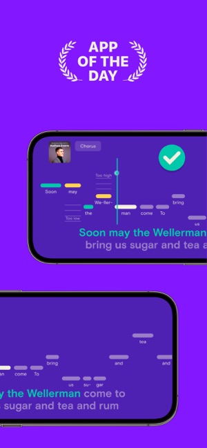 Screenshot of Simply Sing: My Singing App