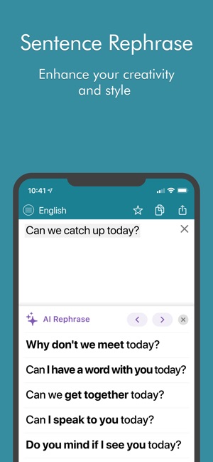 Screenshot of Ginger Writer